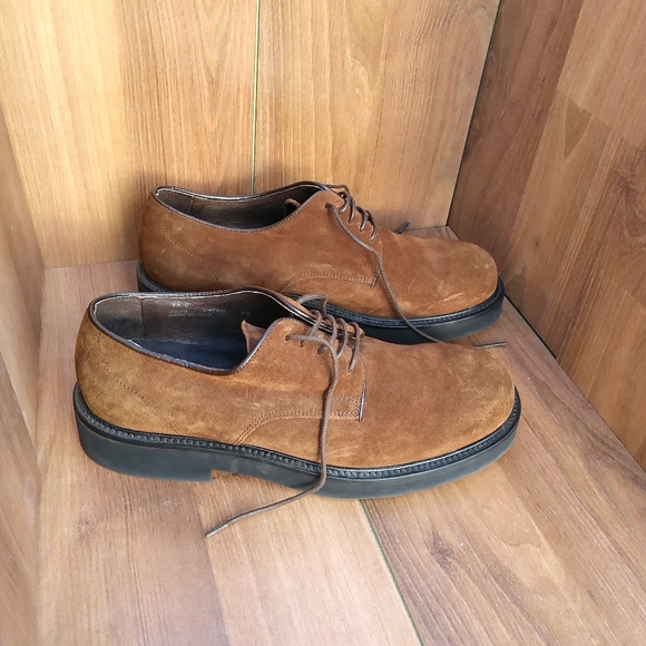 COACH MEN'S SUEDE LACE UP CASUAL SHOE 8.5M - Picture 2 of 6